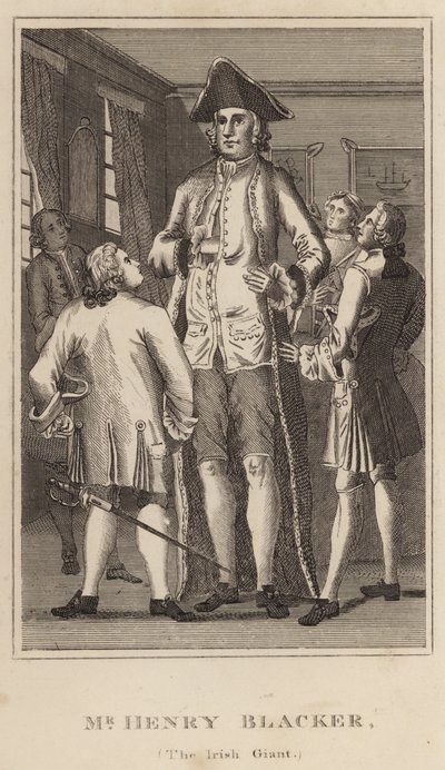 M. Henry Blacker, le géant irlandais - English School