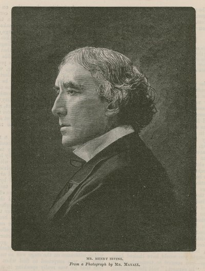 M. Henry Irving, acteur - English School