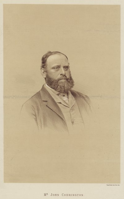 M. John Codrington (lithographie) - English School
