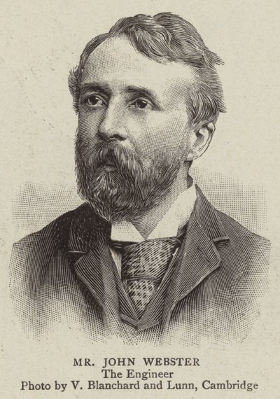 M John Webster (gravure) - English School