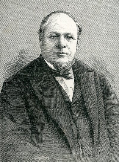 M. John Young, maire de Sydney, illustration de The Graphic 8 mai 1886 - English School