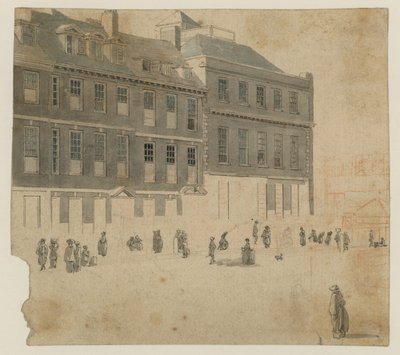 Les grandes salles de M. King, Covent Garden - English School