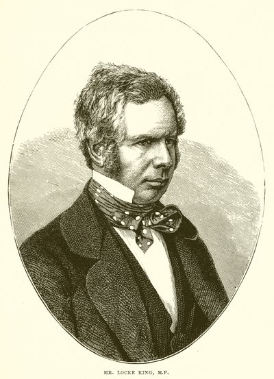 M. Locke King, M.P. - English School