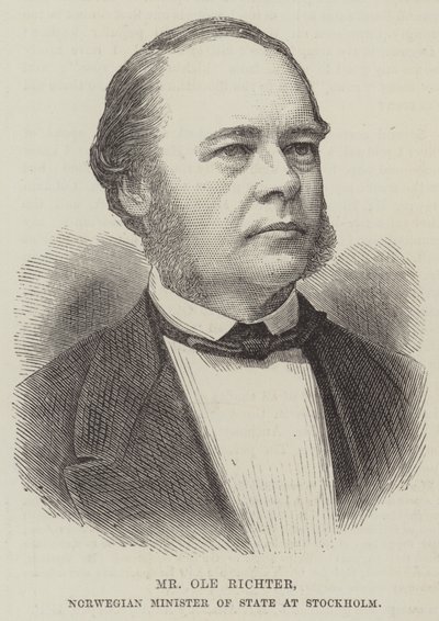 M. Ole Richter, ministre d