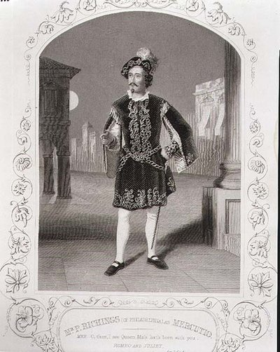 M. P. Ritchings (de Philadelphie) en Mercutio, Acte I Scène 4 de 
