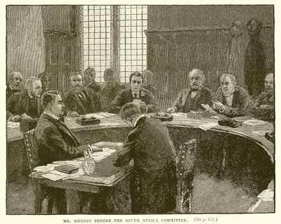 M. Rhodes devant le Comité d