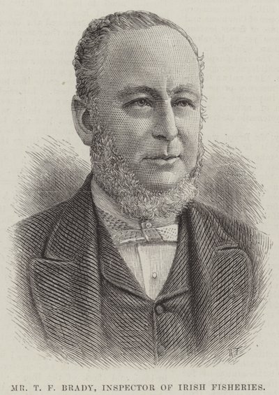 M. T F Brady, inspecteur des pêches irlandaises - English School
