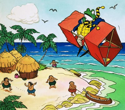 Monsieur Crapaud dans un cerf-volant - English School