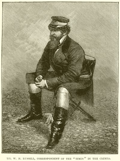 M. W. H. Russell, correspondant du Times en Crimée - English School