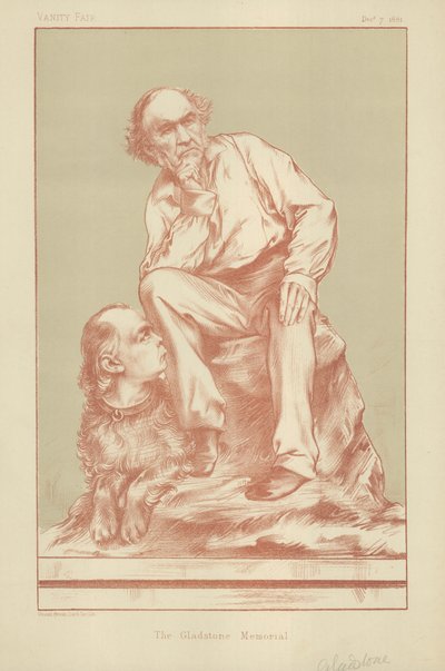 M. William Ewart Gladstone et M. Charles Bradlaugh - English School