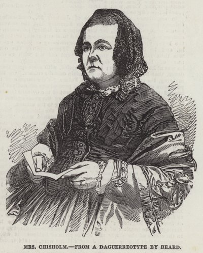 Mme Chisholm (gravure) - English School
