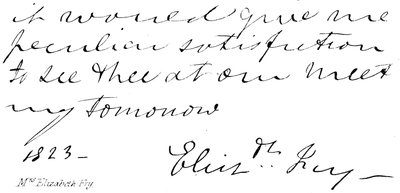 Elizabeth Fry - English School