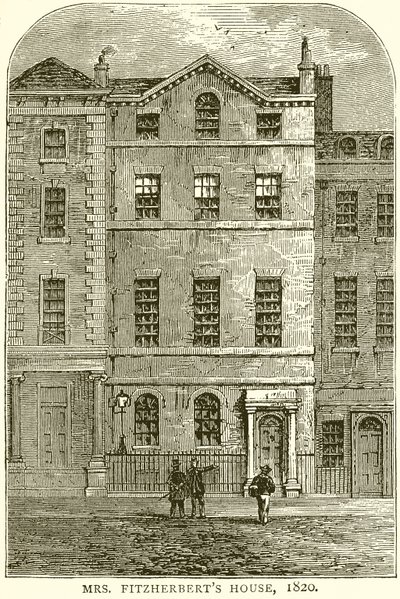 Maison de Mrs. Fitzherbert, 1820 - English School