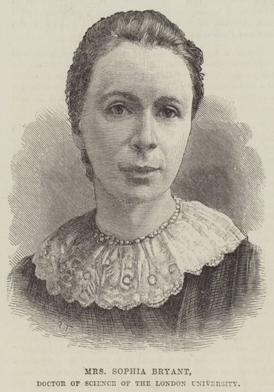 Mme Sophia Bryant, docteur en sciences de l