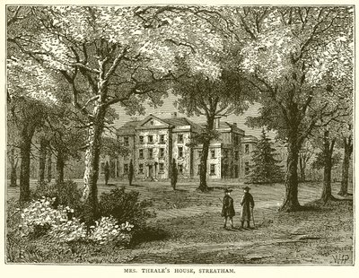 Maison de Mme Thrale, Streatham - English School