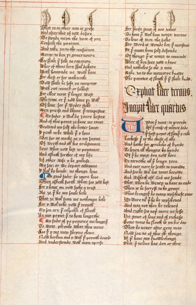 Ms326 f66v, Confessio Amantis par John Gower - English School