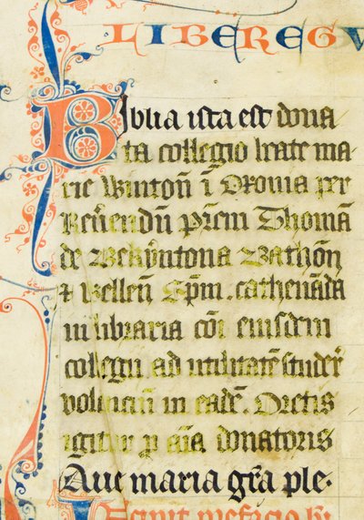 Ms4 f1r, Bible - English School