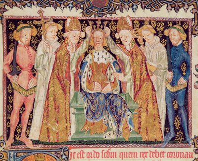 Ms 197 f.3r Couronnement d