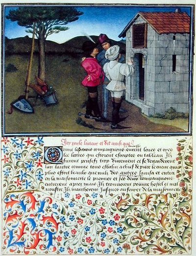 Ms. 2597 Cœur, Désir et Générosité devant le Cottage du Chagrin Soupirant, édition fac-similé de 