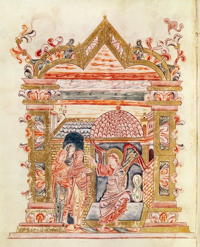 Les Saintes Femmes au Tombeau, du Missel de Robert de Jumièges, c.1016 - English School