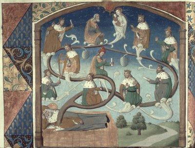 Dieu, du Psautier de Hunter, c.1170 - English School