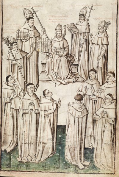 Vie de William of Wykeham par Thomas Chaundler - English School