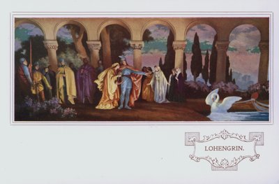Murales dans le restaurant Peter Robinson : Lohengrin - English School