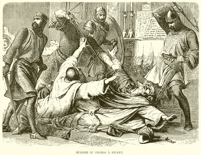 Le meurtre de Thomas Becket - English School