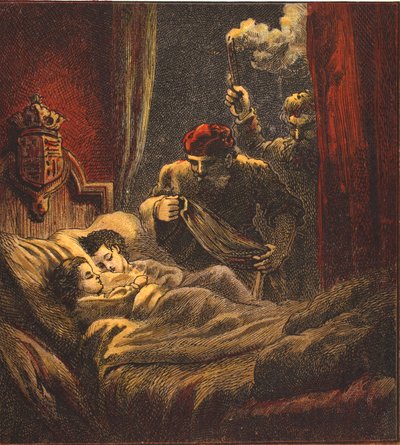 Meurtre des petits princes (pub. 1890) - English School