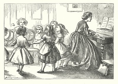 Effroi musical (gravure) - English School