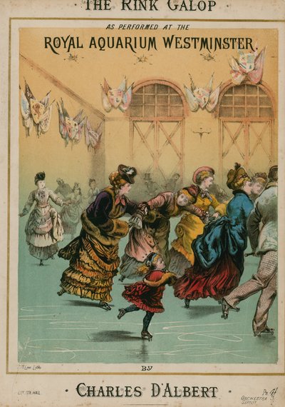 Partition musicale pour The Rink Galop par Charles DAlbert - English School