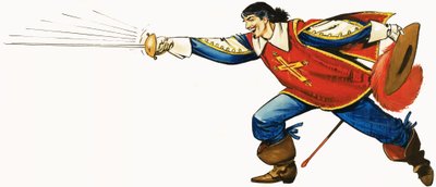 Mousquetaire en action - English School