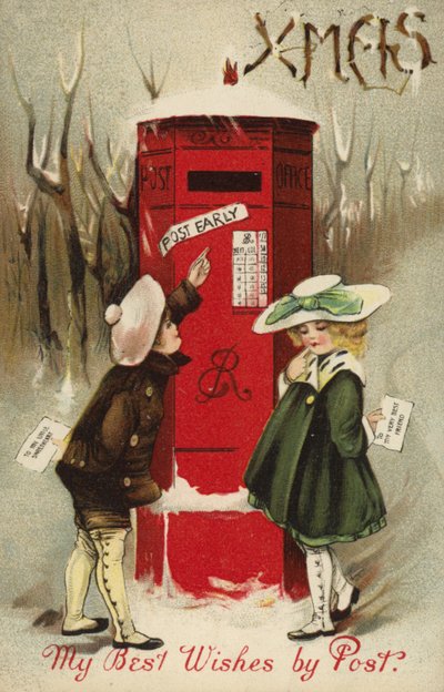 Mes meilleurs vœux par la poste - English School