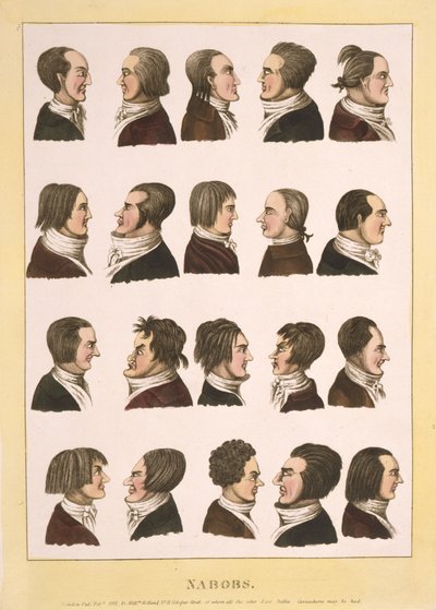 Nababs, pub.1811 - English School