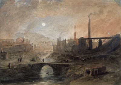 Usines sidérurgiques de Nantyglo, c.1829 - English School