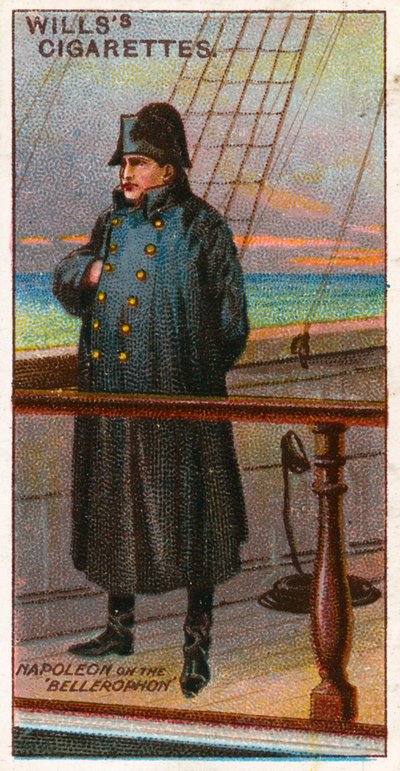 Napoléon sur le Bellerophon - English School