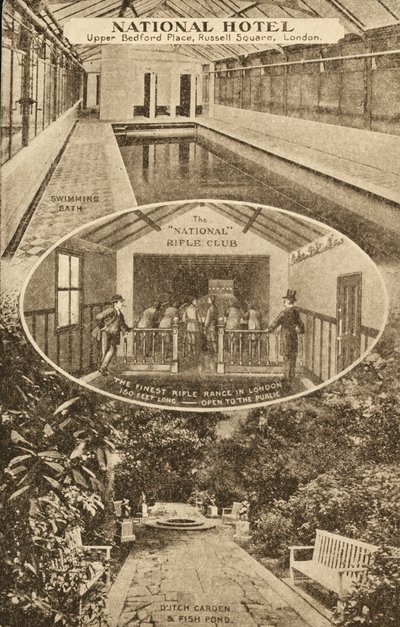 Hôtel National, Upper Bedford Place, Russell Square, Londres - English School