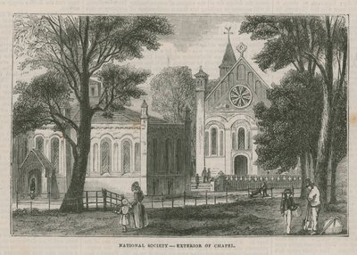 Société nationale - extérieur de la chapelle - English School