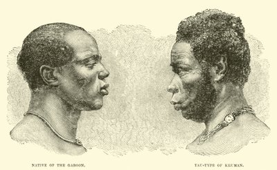 Autochtone du Gabon; type Tau de Kruman - English School