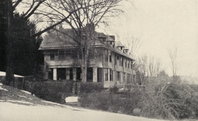 Naulakha Brattleboro, Vermont, U.S.A., maison américaine de Rudyard Kipling, de Something of Myself, par Rudyard Kipling, publié en 1937 - English School