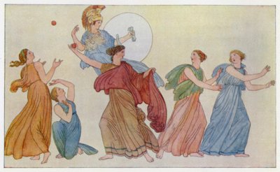 Nausicaa lançant la balle - English School