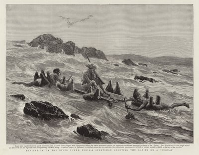 Navigation sur la rivière Jumna, Inde - English School