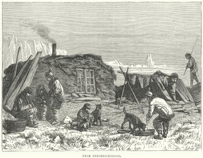 Près de Frederickshaab (gravure) - English School