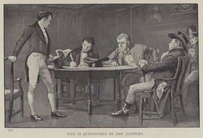 Ned est interrogé par les juges - English School