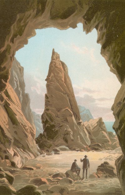 Grotte de Needle Rock, Jersey - English School