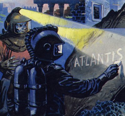 Nemo a écrit Atlantis en pierre de craie - English School