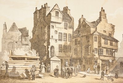 Maison Netherbow, Édimbourg telle qu
