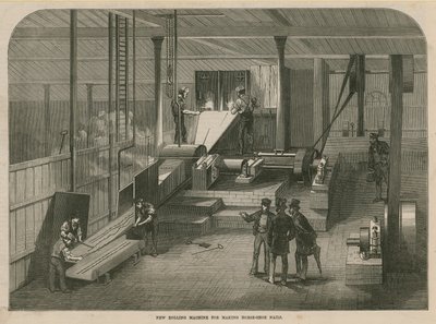 Nouvelle machine à rouler pour fabriquer des clous de fer à cheval - English School