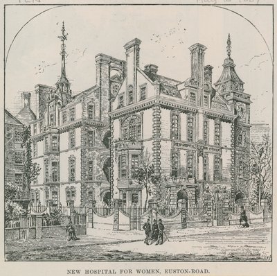 Nouvel Hôpital pour Femmes, Euston Road, Londres - English School