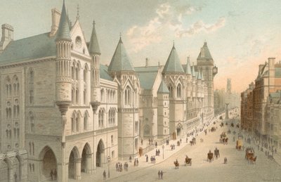 Nouveaux Palais de Justice--Fleet Street - English School